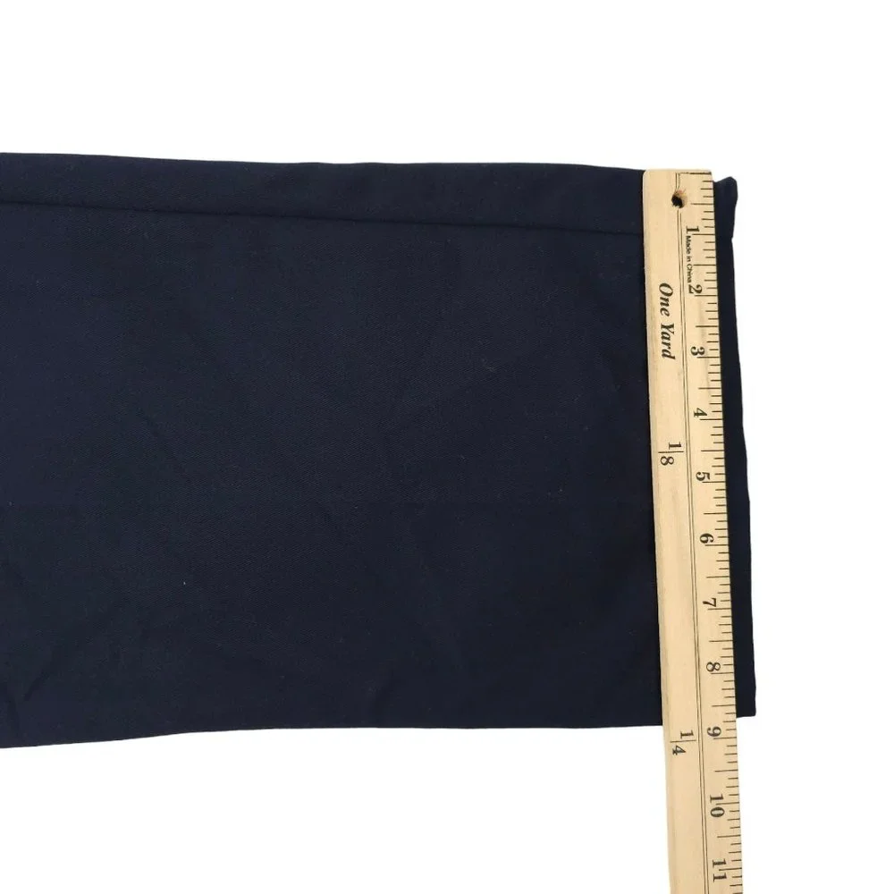 Izod Navy Blue Chino Pants Boys Size 20 Regular Cotton Pleated Front NEW